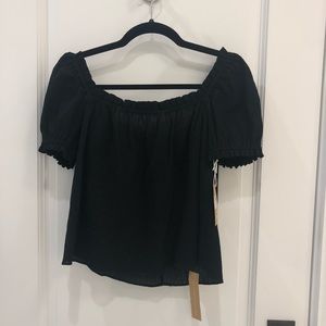 Reformation black top NWT